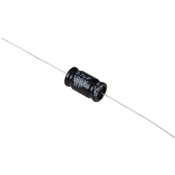 Main product image for 2.7uF 100V Non-Polarized Capacitor 027-326